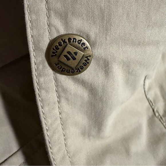 Weekender Convertible Jacket Traveler Adventure Series Khaki/Tan Mens Size Large - Picture 12 of 16